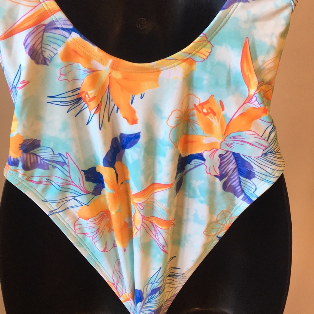 NWT XHJLARATION SWIMSUIT-AQUA - Picture 7 of 8